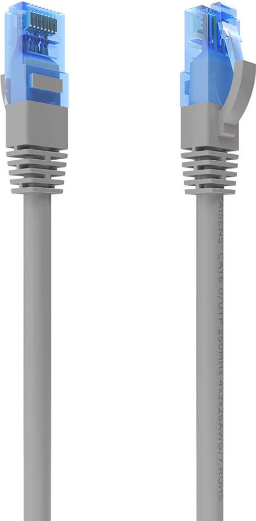 Aisens Awg26 Cca Utp A135-0771 Cat 6-netzwerkkabel Durchsichtig Durchsichtig One Size
