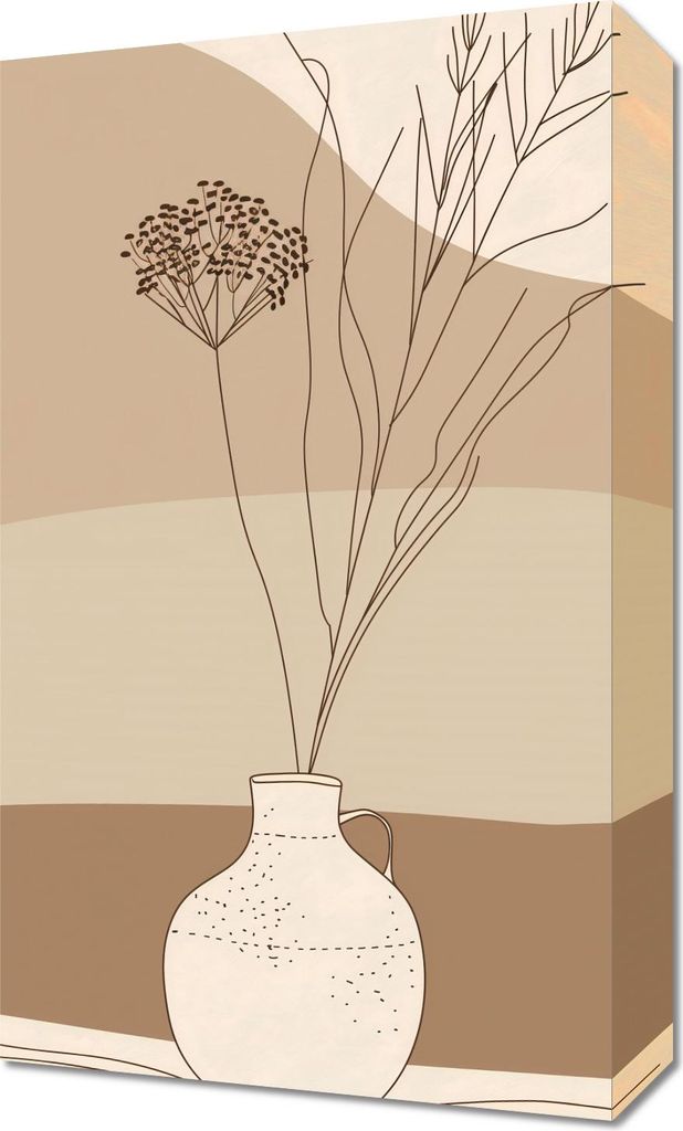 Bild 30x50cm Beruhigende Vase
