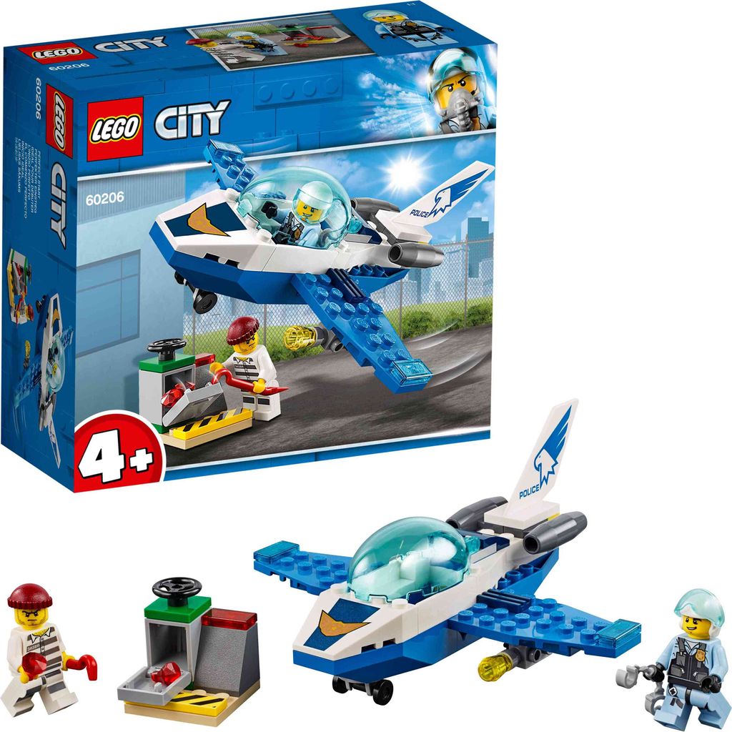 LEGO City Sky Police Jet Patrol, Zestaw do budowania, 4 Zdjęcie produktu 
