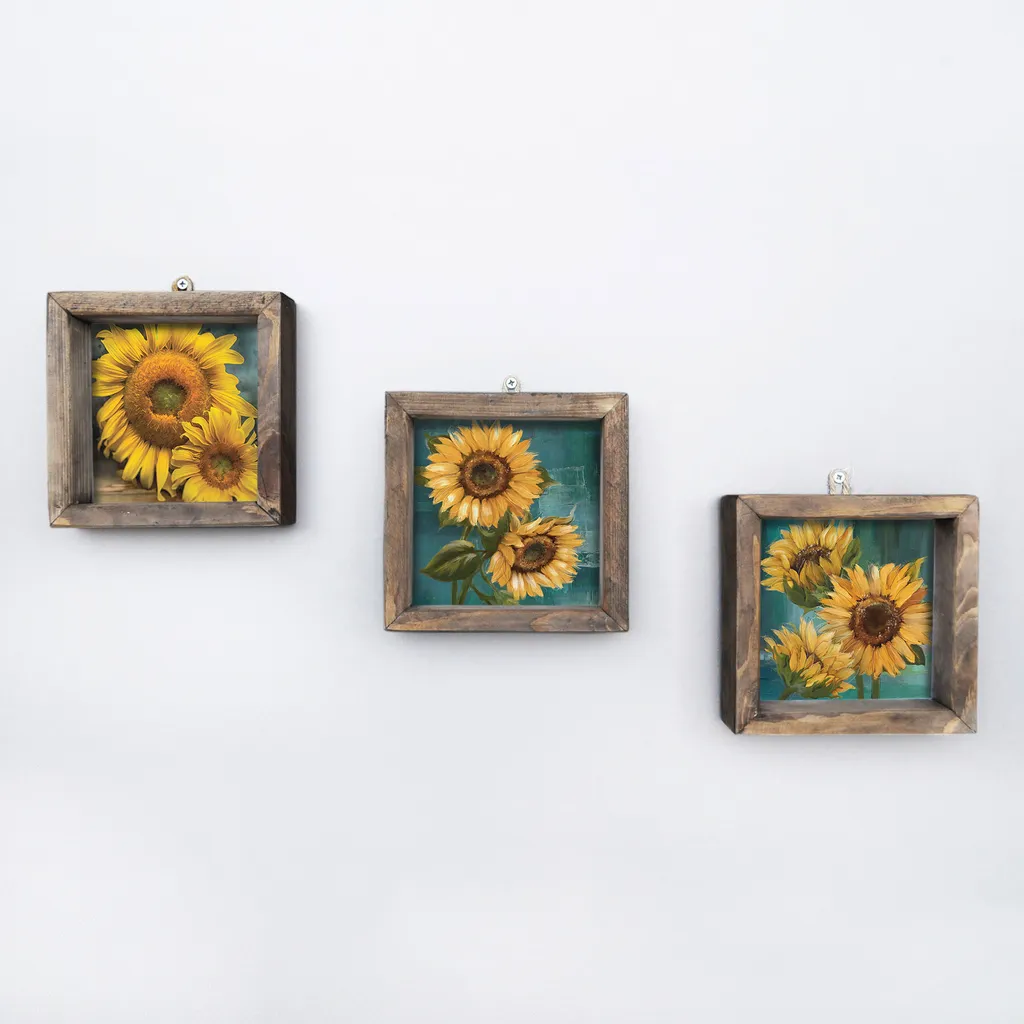 Wallity Almıla Quadro MDF 15x15 - Decorazione Minimal Colorata 3mm