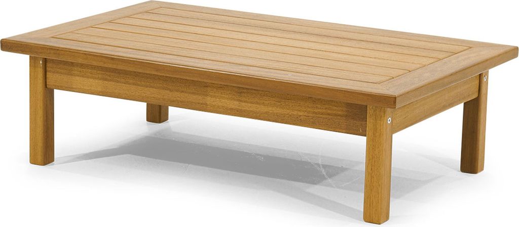 Exklusiver Couchtisch Gartenmöbel Terrassentisch Holztisch Robuste Möbel