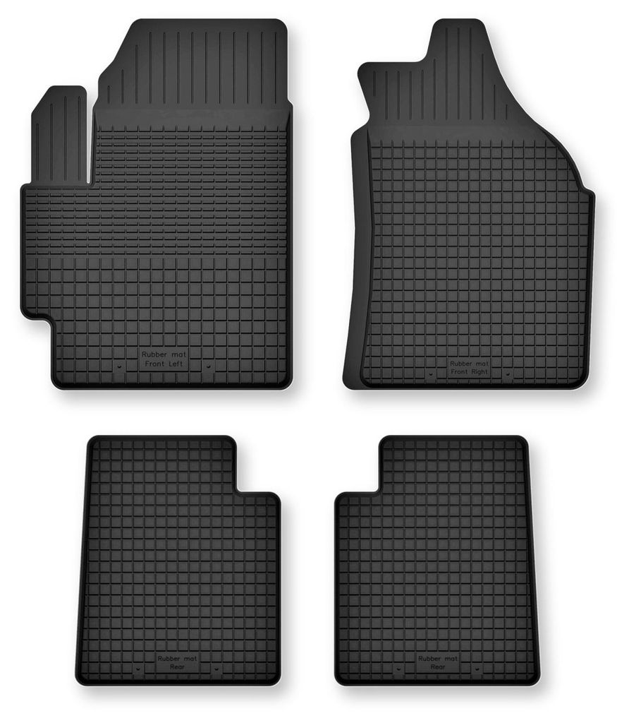 Gummi-Fußmatten für Daihatsu Sirion III M300 2004-2010 Produktbild 