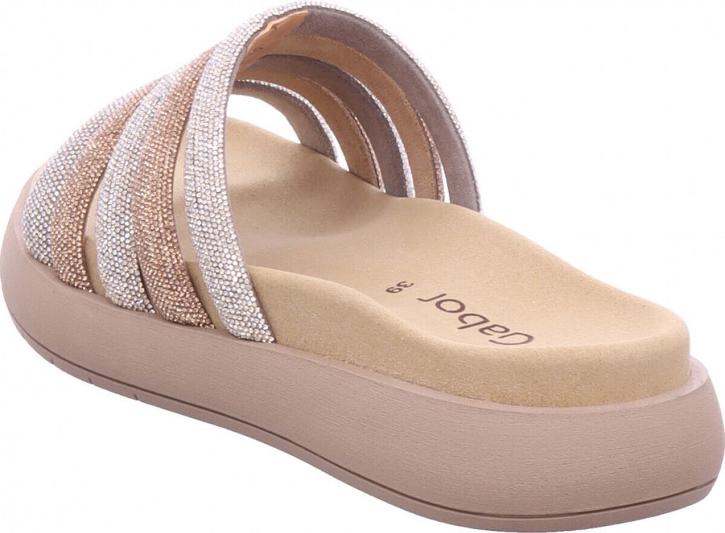 Gabor Klassische Pantoletten Damen 31373838333939 Gold 38 Produktbild 29