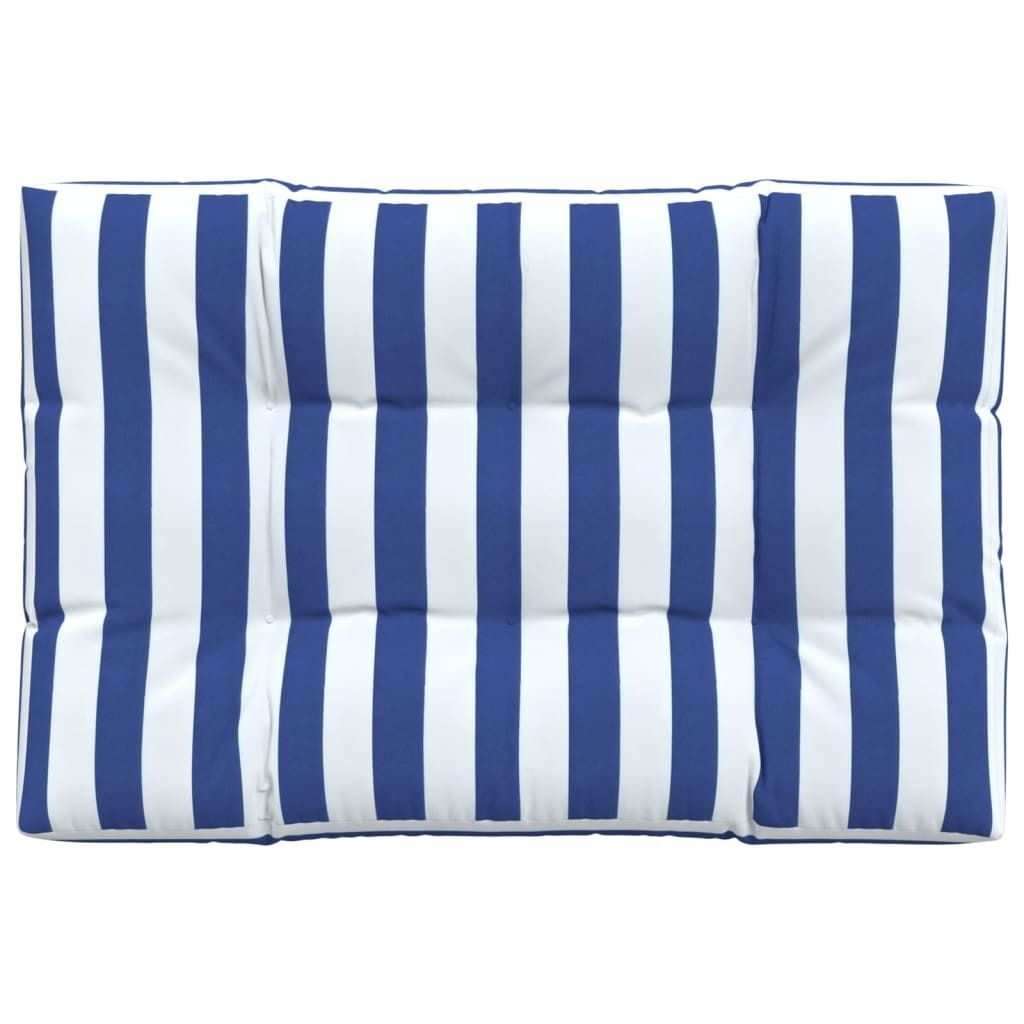 Palletkussen 120x40x12 cm stof koningsblauw - All in Shopping