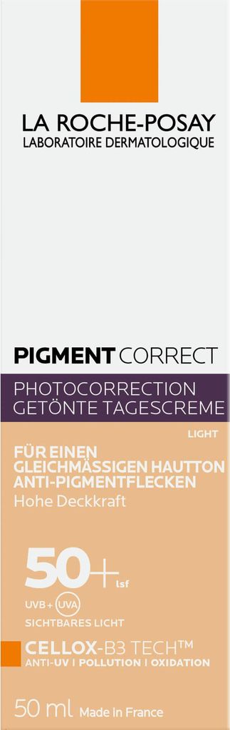 ROCHE-POSAY Anthelios Pigment Correct LSF 50+, 50 ml CRE Produktbild 