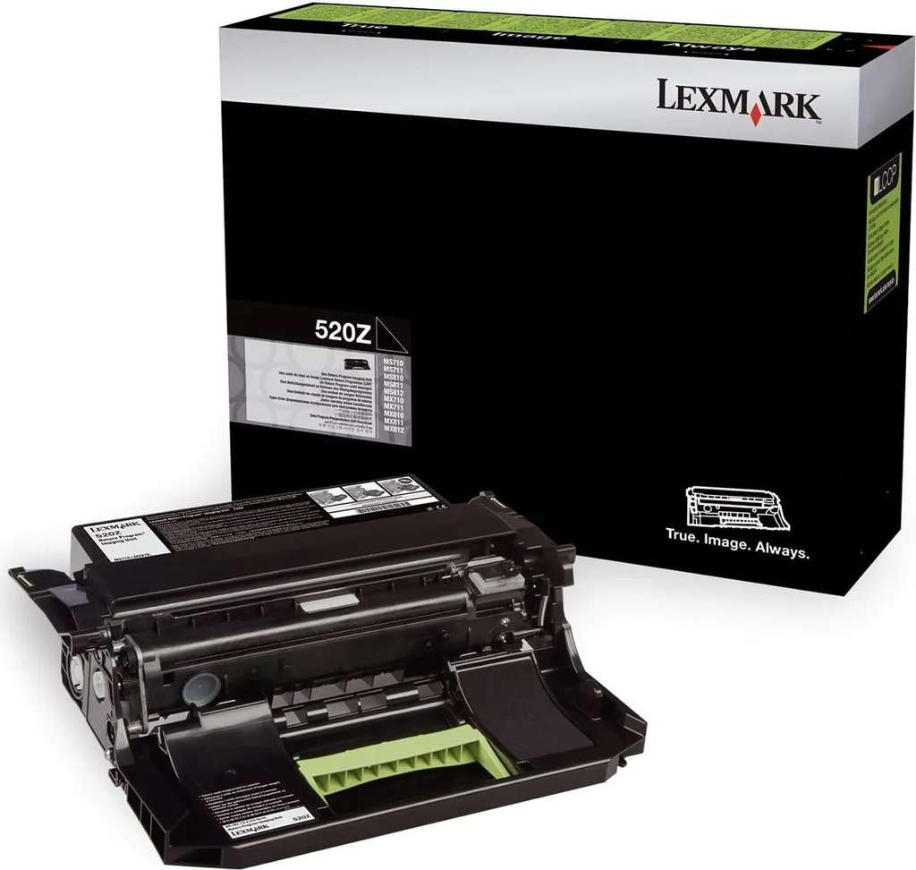 Unité d'Imagerie Lexmark 52D0Z00 Noir pour une Qualité Laser Stable