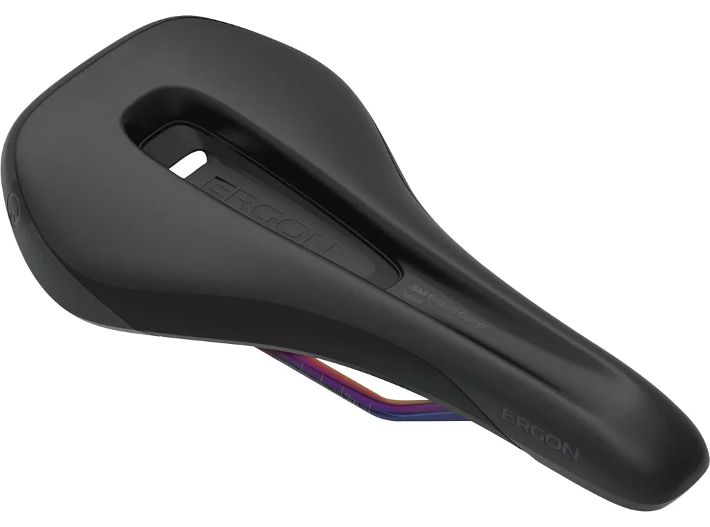 Selle de VTT Enduro Ergon SM Comp Homme 135 mm Rail CroMo Robuste