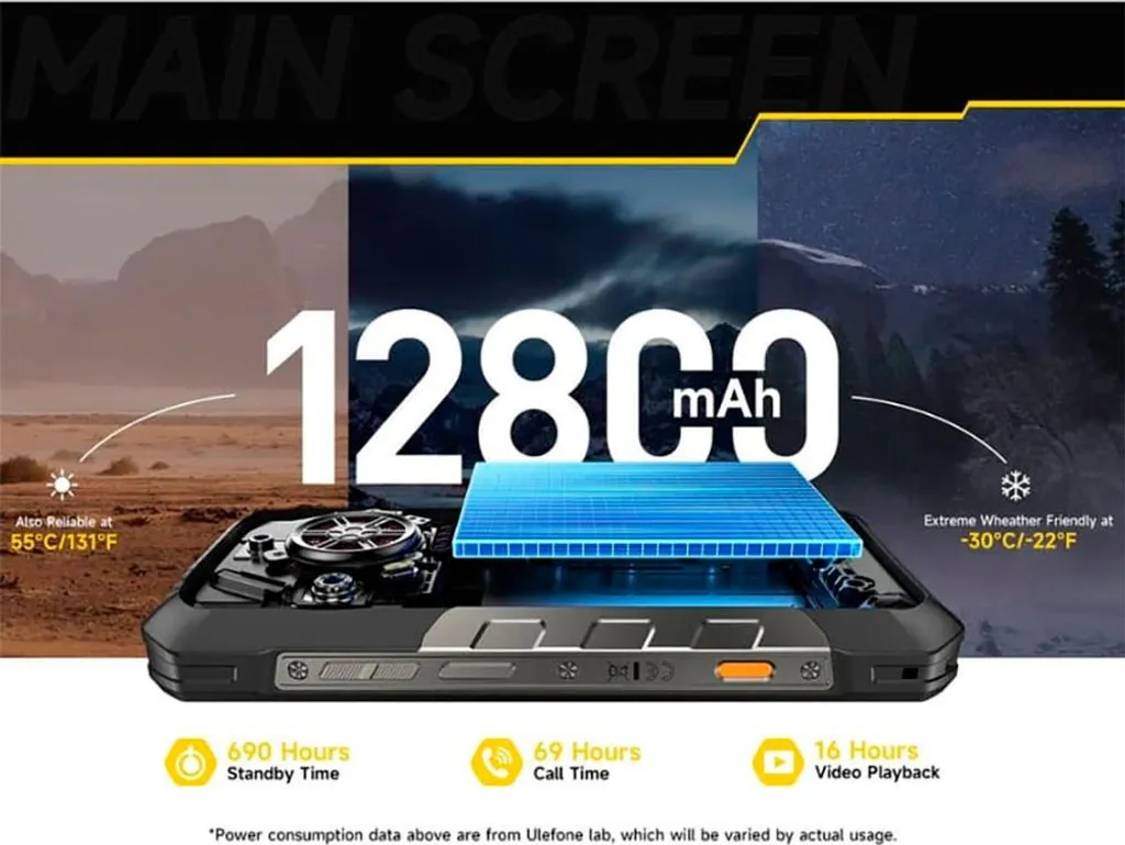 Smartphone 5G 16GB RAM Ulefone Armor 30 Pro - Performance et Solidité - 9