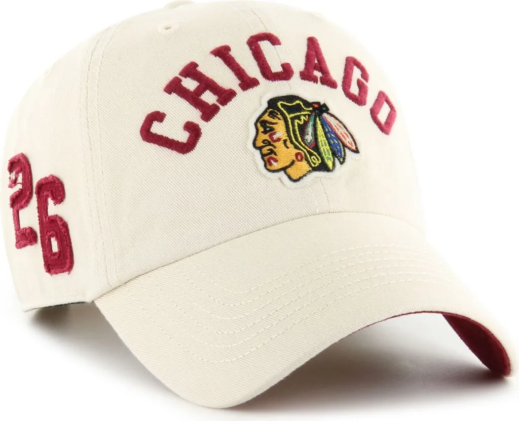 47 Brand Cap Chicago Blackhawks Clean Up FABER - Originale NHL