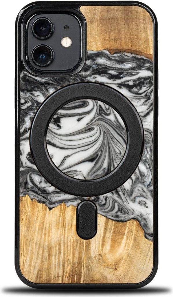 Bewood Unique Case für iPhone 12 / 12 Pro - 4 Elemente - Erde mit MagSafe