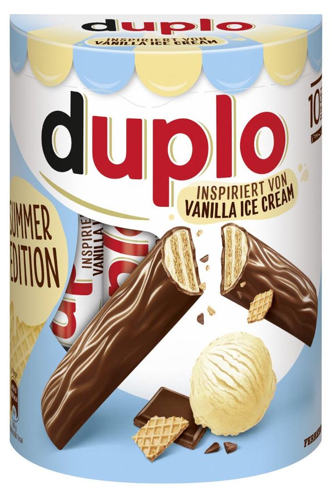 Lody waniliowe Ferrero Duplo – edycja letnia 2026, Zdjęcie produktu 