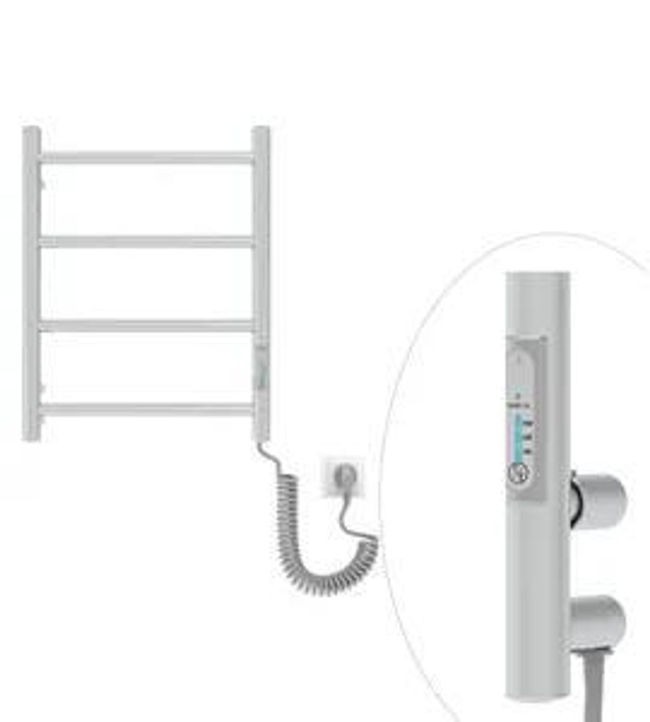 ELNA Scaldasalviette elettrico da bagno in ACCIAIO INOX Immagine del prodotto 