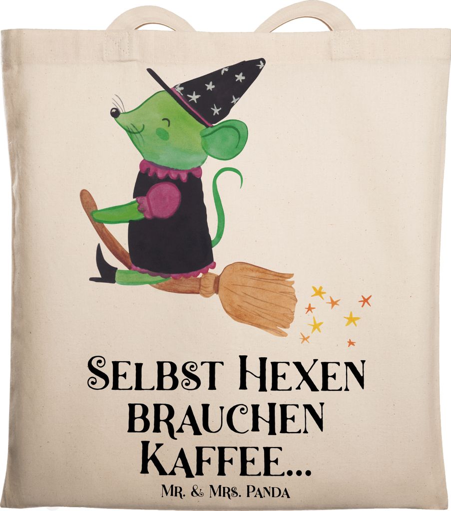 Mr. & Mrs. Panda dokumententasche Halloween-Hexen Kaffee - Transparent - Geschenk, Halloween Zitat, Events, gruselige Kostüme, Gruselparty, Gesche...