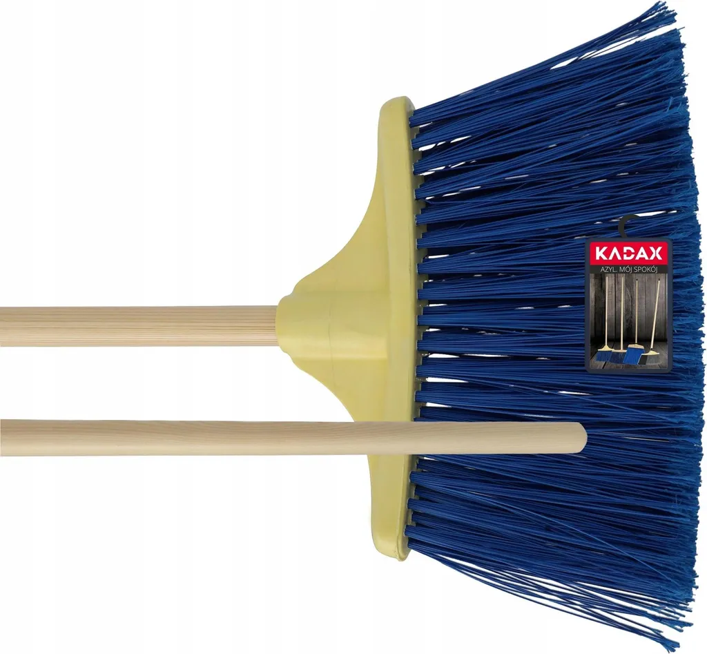 Balai d'extérieur professionnel 30cm brosse nylon pour débris difficiles - 2
