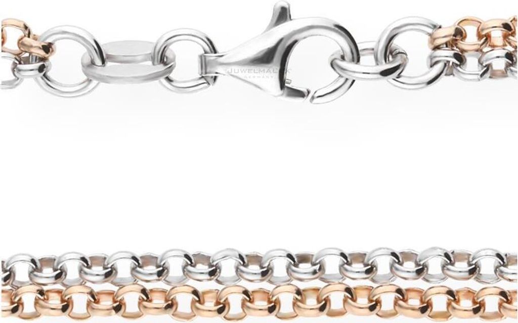 JuwelmaLux Kette für Anhänger 925/000 Sterling Silber rosé Produktbild 