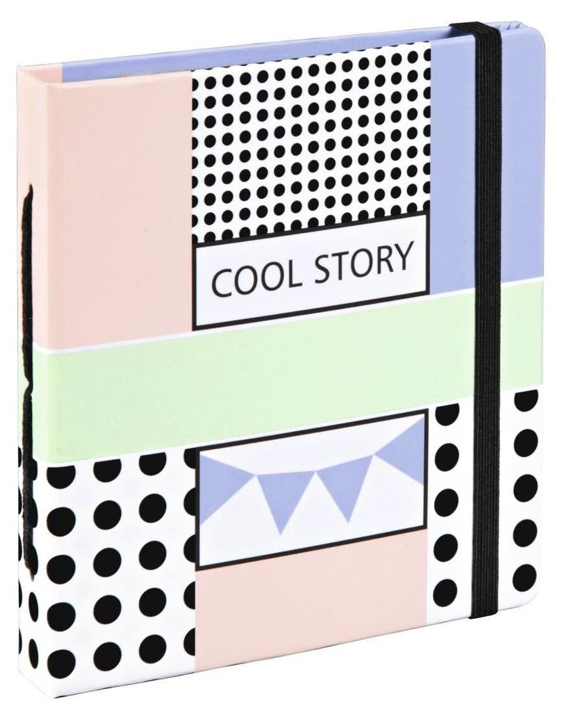 Hama „Cool Story“ Slip-In-Album für 56 Sofortbilder mit einer Größe von bis zu 5,4 × 8,6 cm