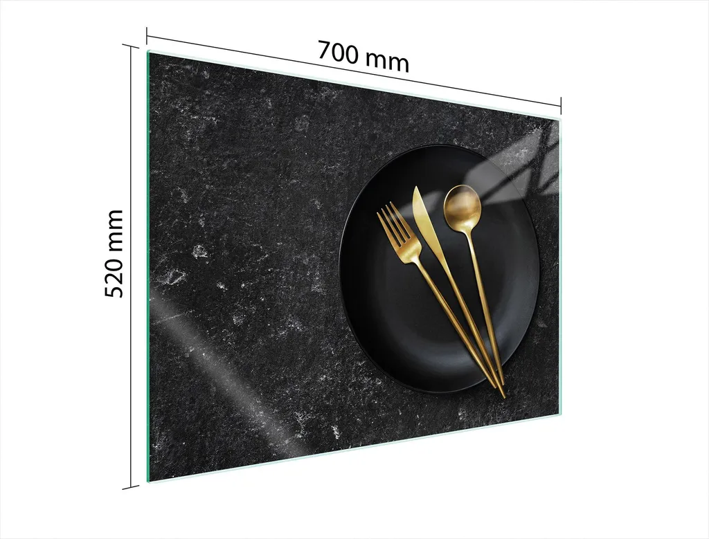 Pannello Di Protezione In Vetro Per Forno 70X52 Cucina