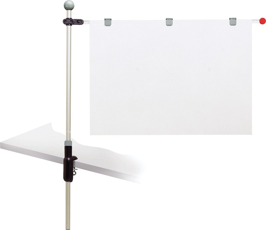 MAUL portapiani da tavolo base a morsetto 5,7 x 109 x 134 Immagine del prodotto 
