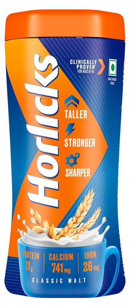 Napój słodowy w proszku Horlicks Classic Malt 500g - Zdjęcie produktu 