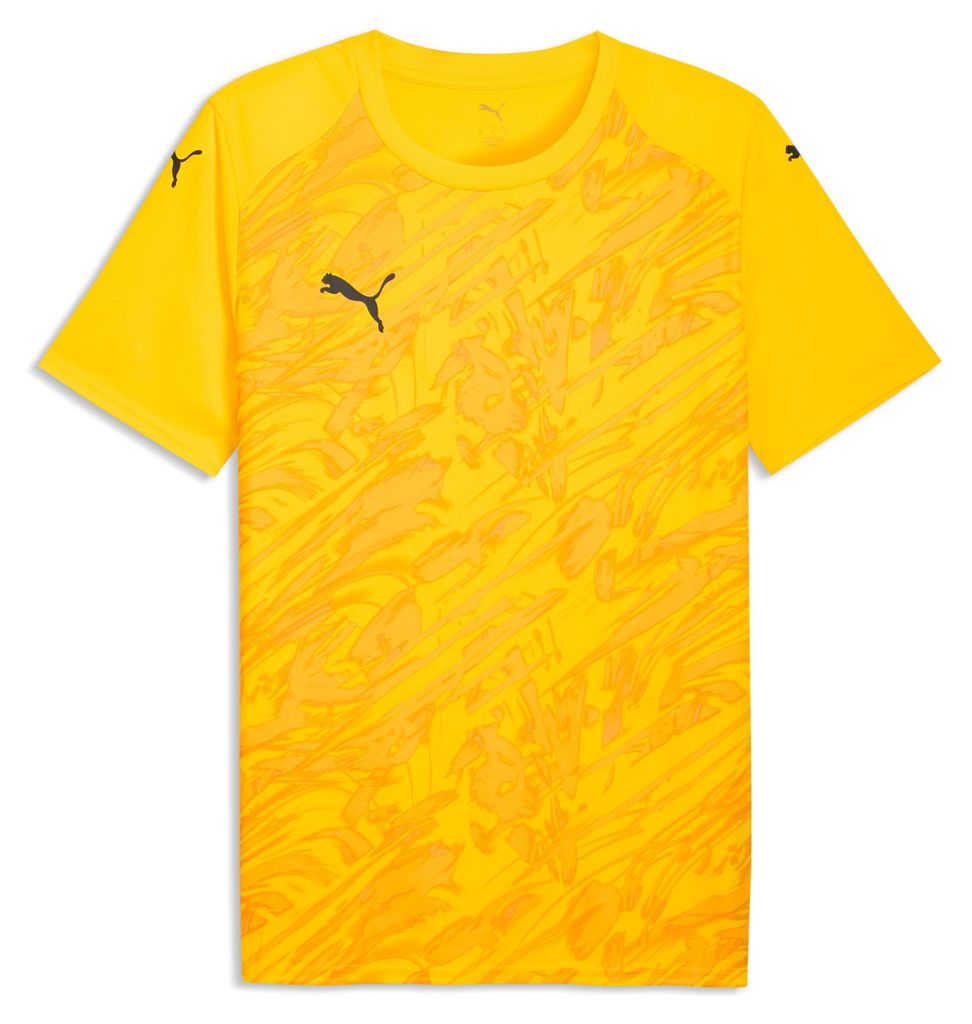 teamFINAL Graphic Jersey, Größe:140, Farben Serie Puma:Faster Yellow-PUMA Black-Yellow Sizzle