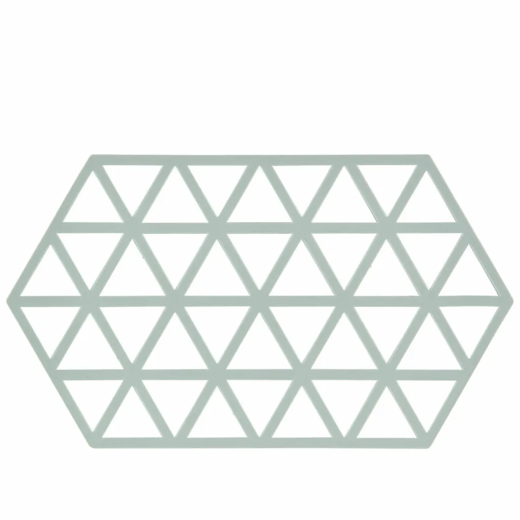 Zone Denmark Sottopentola Silicone Hexagon Triangoli Nordic Sky 24cm
