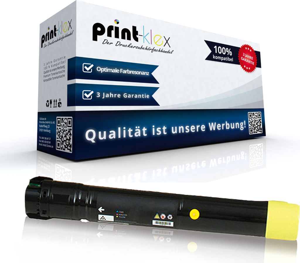 Kompatible Tonerkartusche für Dell 5130 cdn 593-10924 59310924 5130 Yellow Gelb - Office Plus Serie
