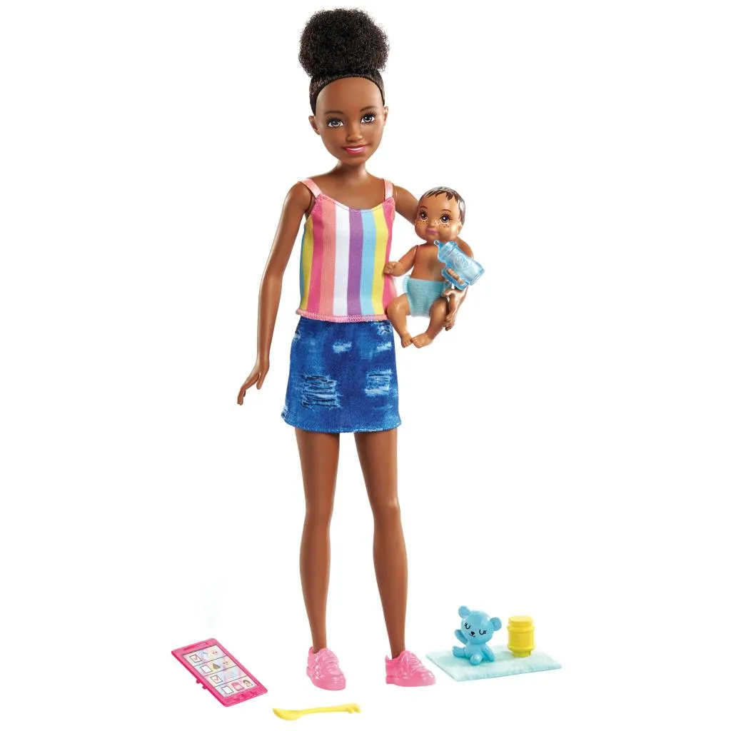 Jouet Barbie Skipper Babysitters pour apprendre à s'occuper d'un bébé - 3