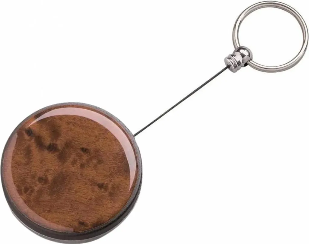 Portachiavi Estensibile Rollmatic 50mm Marrone Carota | Qualità CombiCraft