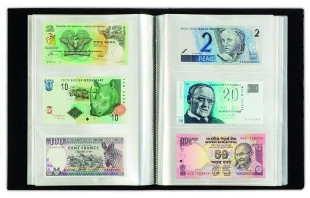 Album für 300 Banknoten, schwarz Produktbild 