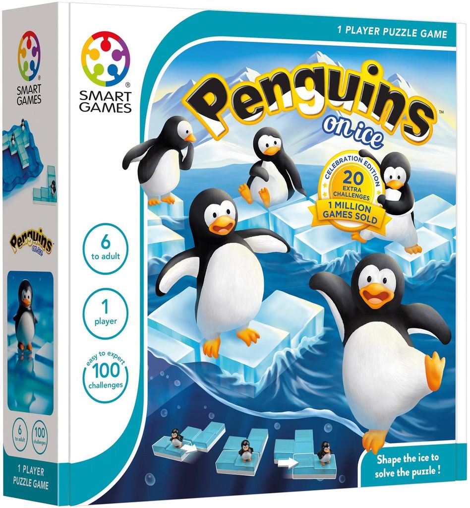 SmartGames Penguins on ice, 6 Jahr(e), Mehrfarbig Produktbild 