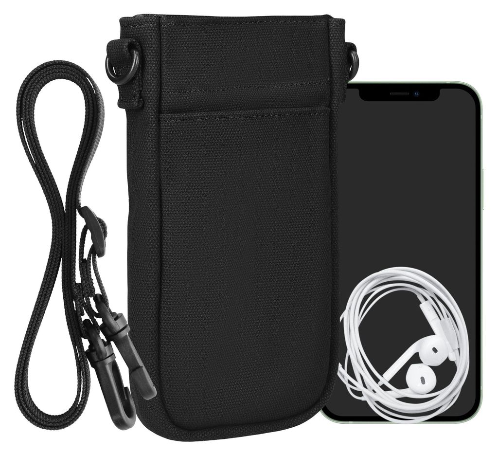 kwmobile Handytasche für Smartphones XXL - 7" - Canvas Produktbild 