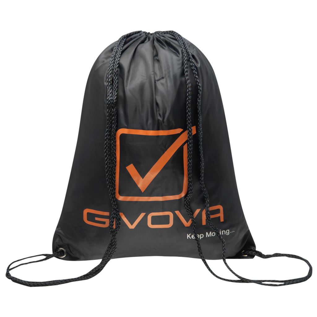 54D Sportrucksack Schwarz – Turnbeutel Mit Kordelzug, Wasserabweisend