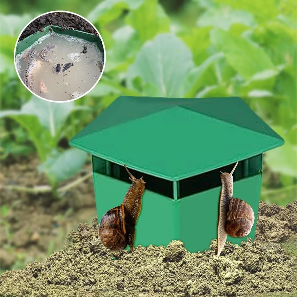 Pièges à Limaces Sans Produits Chimiques - Pack de 6 avec Accessoires