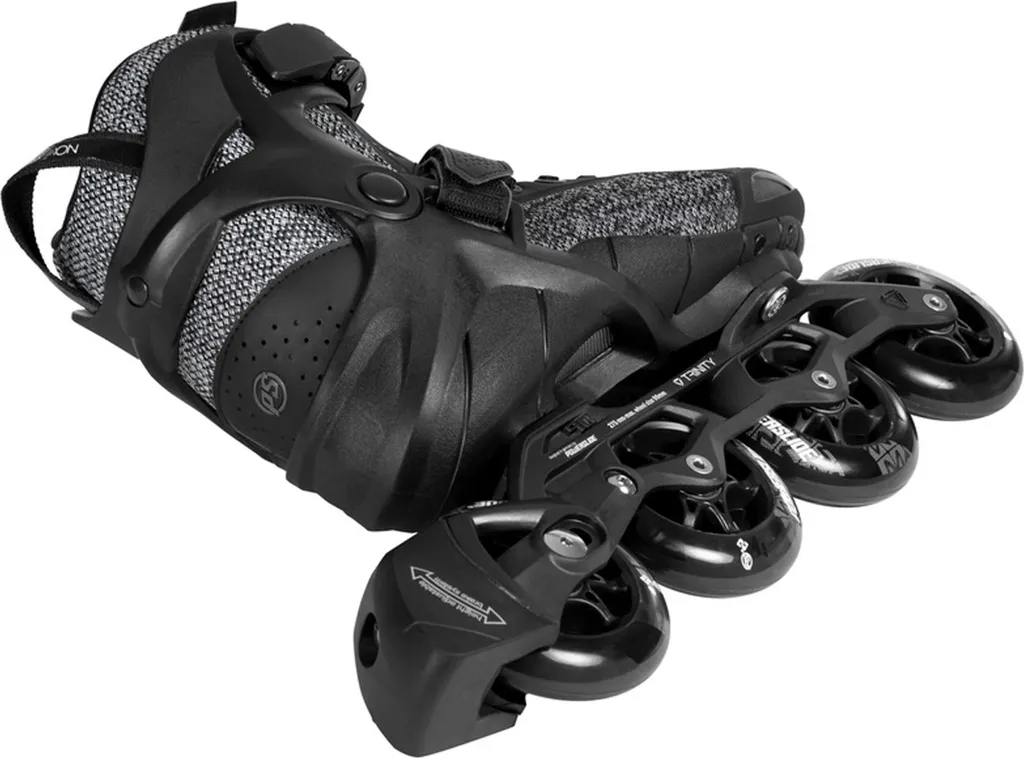 Rollers 3 roues Phuzion Radon Enzo 90mm 83A Trinity noir taille 42 agile - 3