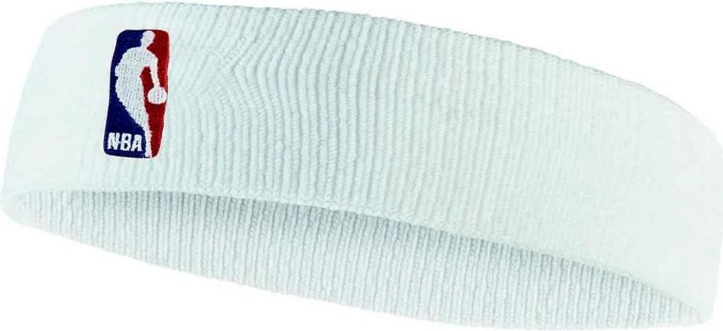 NIKE 9012/1 Opaska na głowę Nike NBA 100 biały/biały Zdjęcie produktu 