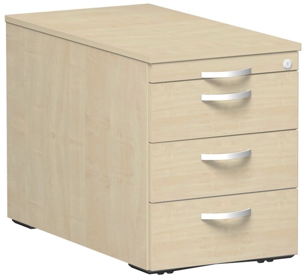 Geramöbel Rollcontainer mit 3 Metall-Schubfächern und Produktbild 