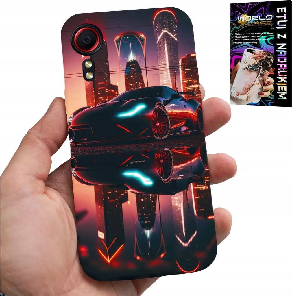 Custodia Per Samsung Galaxy Xcover 7 - Fan Cars, Design Per Uomo + Film