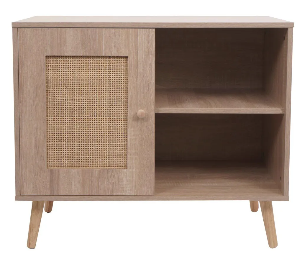 Meuble de Rangement Entrée et Salon 80cm - Commode Sideboard Pratique