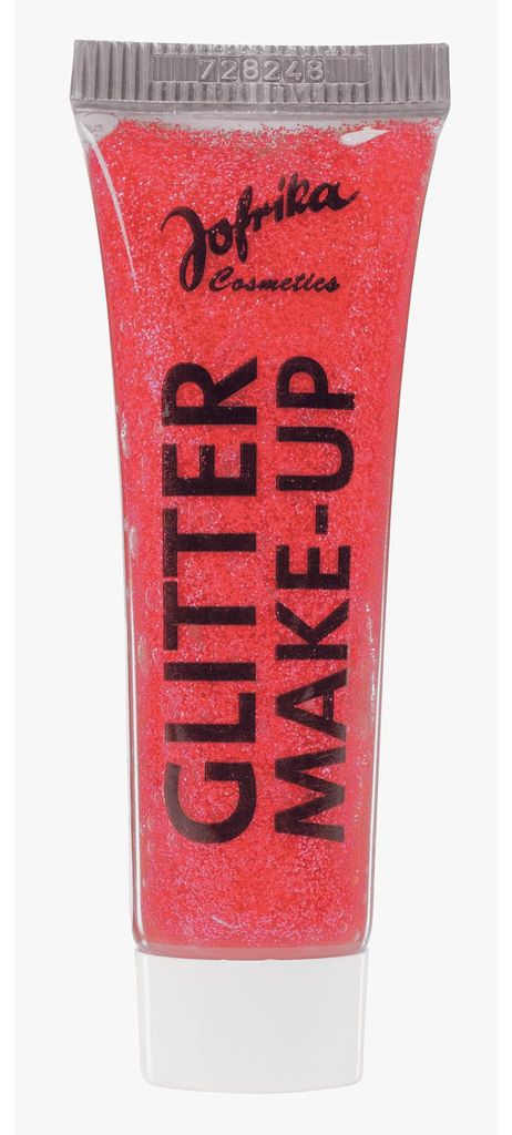 Jofrika 711142 Glitter Make-up, rot (20 ml) Produktbild 