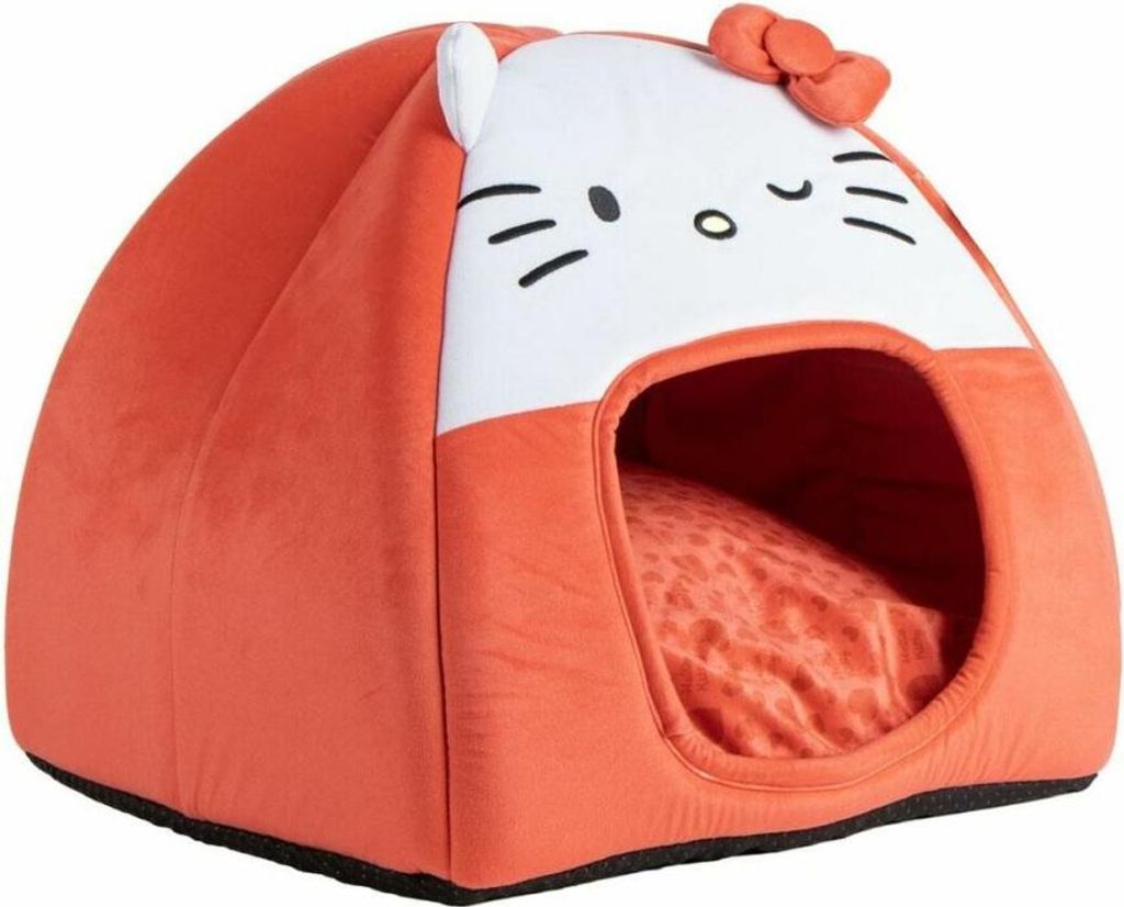 Hundebett Hello Kitty Rot