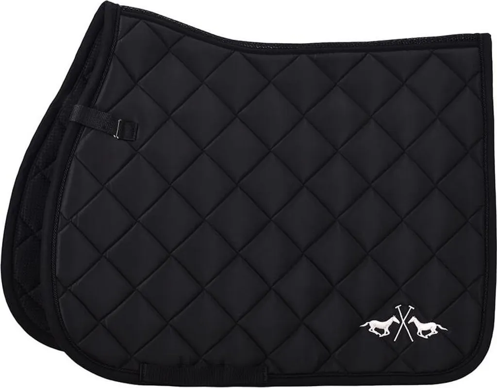 Tapis de Selle Polyvalent Noir HV Polo HVPCelia pour Cheval de Sport