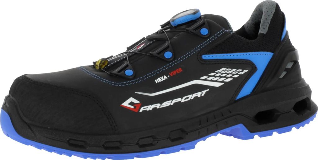 Garsport Sicherheitsschuhe Hexa-Viper Low Boa E3 S3S ESD - Schwarz