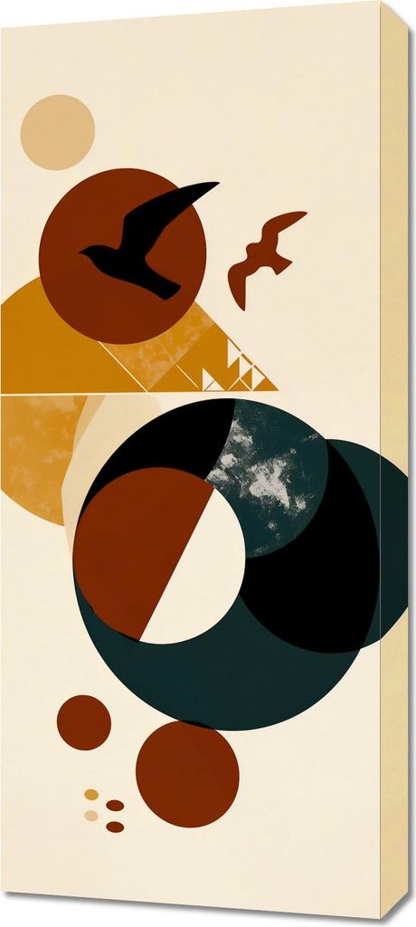Bild 40x90cm Kosmische Migrationen