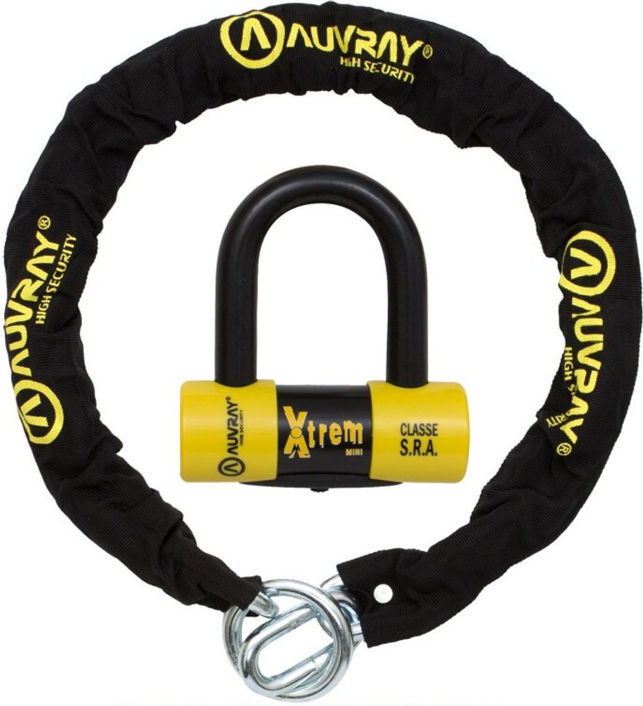 AUVRAY Chaîne à maillons lasso avec cadenas XTREM MINI - Image du produit 