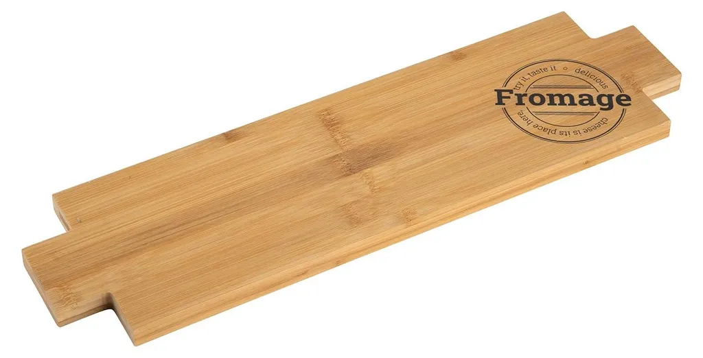 Plateau de petit-déjeuner en bambou résistant 47 cm - Finition délicieuse