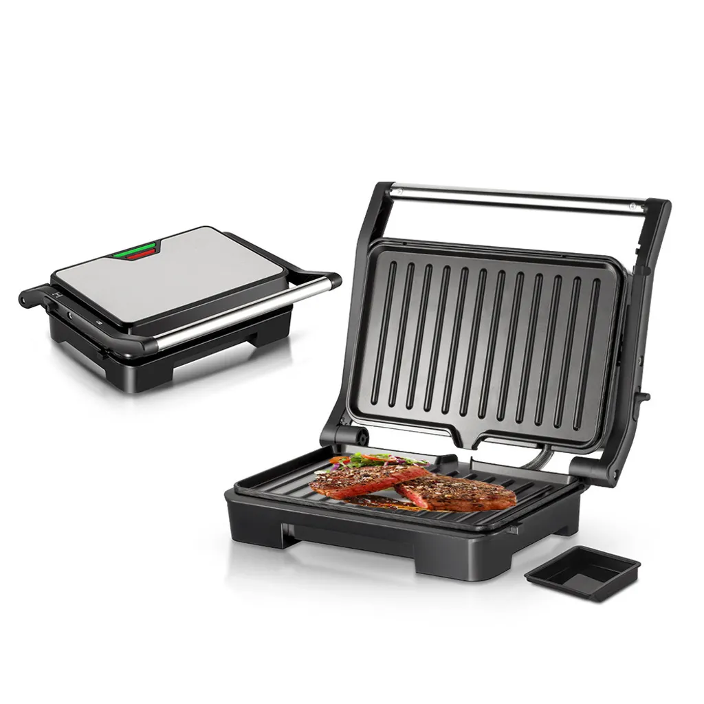 ZELURXX 220V Appareil Petit-Déjeuner Multifonction 3-en-1 avec Gril