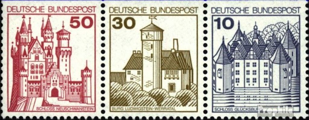 Briefmarken BRD (BR.Deutschland) 1977 Mi W59 gestempelt