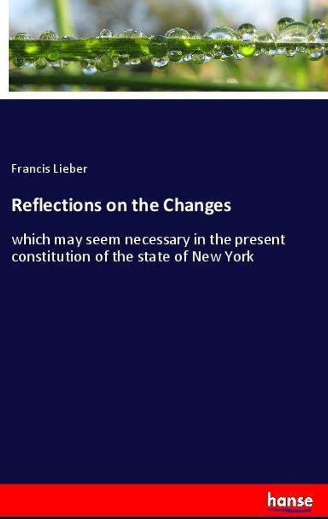 Reflections on the Changes