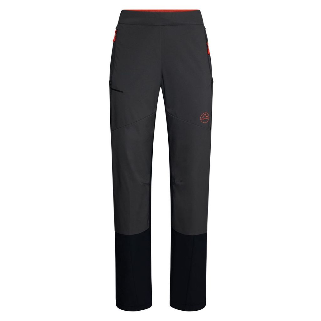 Ikarus Pant W, Style M61, Farbe 900322 Carbon/Cherry Tomato, Größe S, La Sportiva