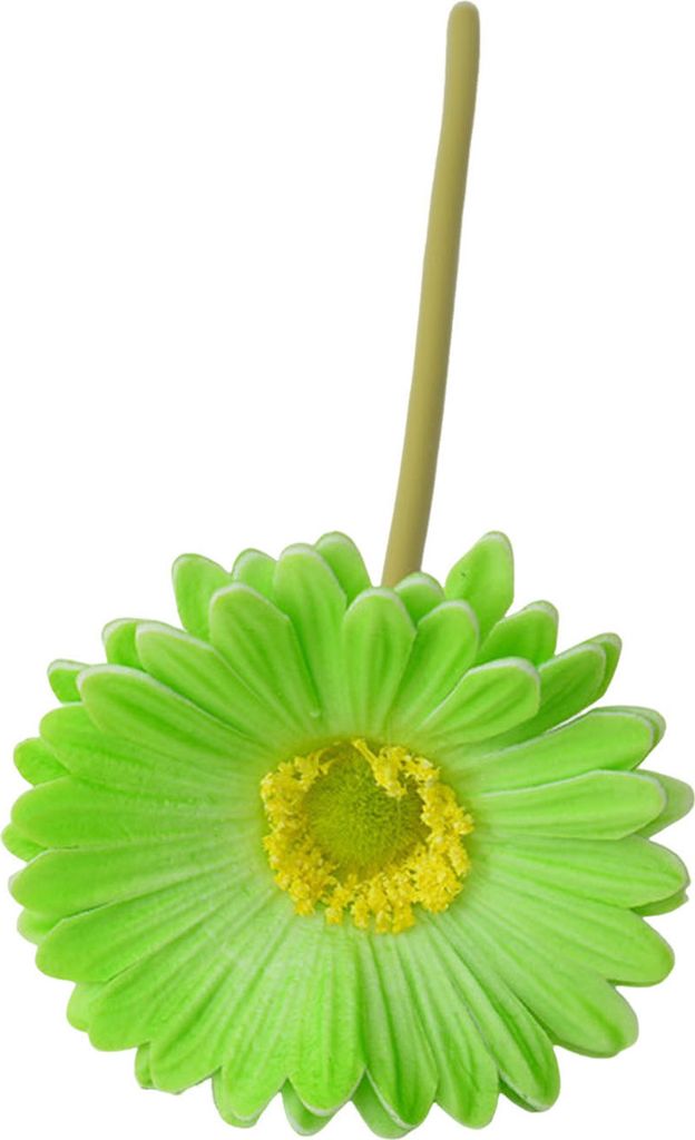 Künstliche Gerbera Jamesonii mit Stiel, realistische Kunstseidenblume, Tischdekoration für Zuhause und Büro, Kunstblumenzweig, Blumenarrangement...
